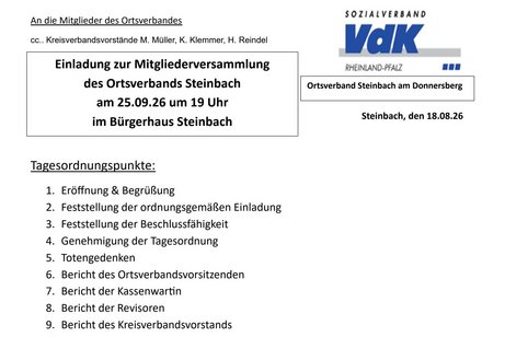 Einladung