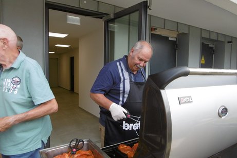 Grillfest an/in der Vogelsanghalle