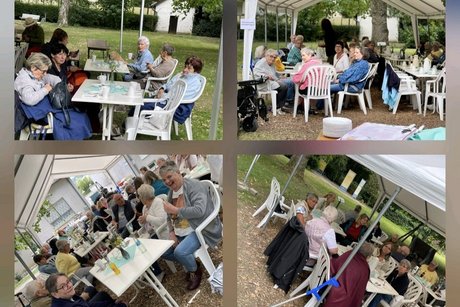 Fotocollage vom Grillfest