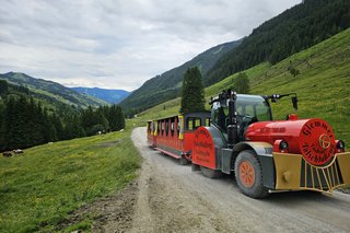 Fahrt mit der Glemmer Talschlussbahn