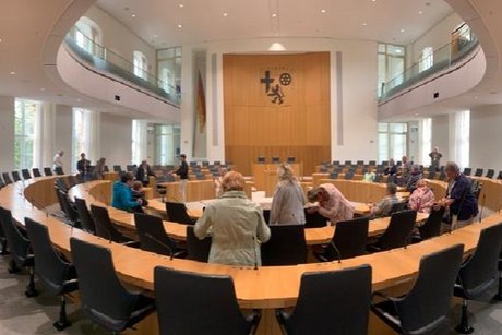 Panoramabidl des Sitzungssaals