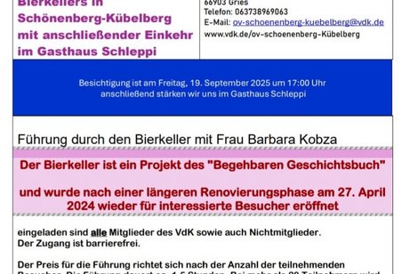 VdK Ortsverband Schönenberg - Kübelberg