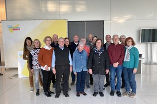 Gruppenfoto im Bundestag