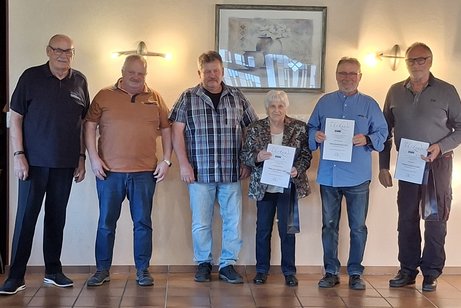Der Ortsverband Fidei zeichnete im Rahmen seines Ortsverbandstags langj&auml;hrige Mitglieder f&uuml;r ihre Treue zum VdK Rheinland-Pfalz aus.