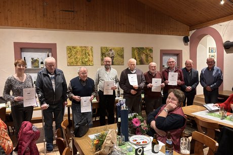 Ehrung langj&auml;hriger Mitglieder