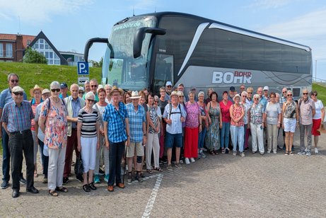 Teilnehmer an der Ostfrieslandfahrt