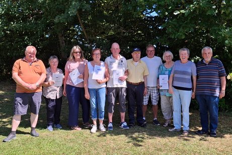 Sommerfest mit Ehrungen