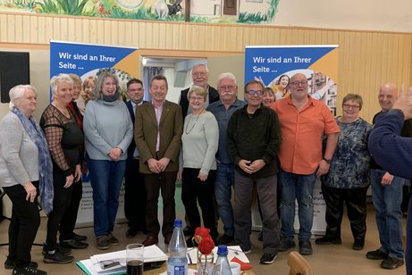 Gruppenbild der Jubilare