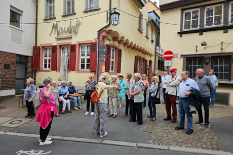 Impressionen aus Aschaffenburg Gruppe von Menschen