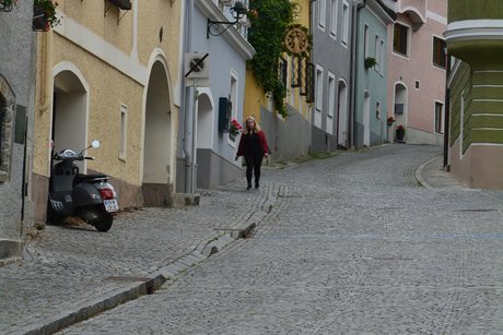 Ruhe in der Gasse des Weindorfs Spitz