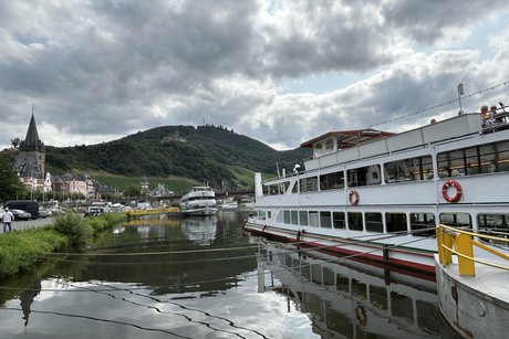 Unser Schiff für die Moselfahrt