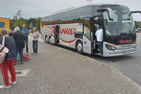 der Bus, mit dem wir nach Bad Dürkheim fuhren