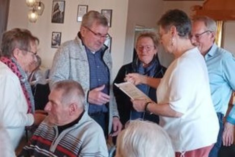 Doris Graf, Manfred Graf, Monika Moosmann, Heidi Schneider, Klaus Zimmermann Ortsverbanstag