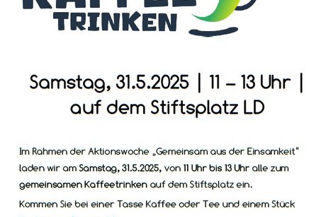 Gemeinsam Kaffee trinken