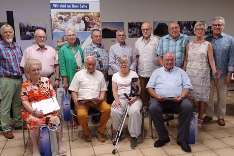 Gruppenfoto Ehrungen
