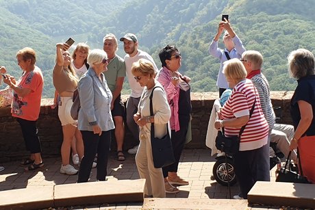Oberhalb Saarschleife Saarfahrt