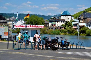 Schifffahrt auf der Mosel am 17.06.2023