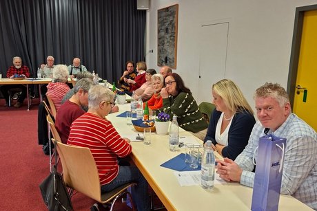 Nach der Versammlung folgt ein geselliger Nachmittag