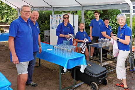 Unser Helferteam! Die Pfälzer GuggeGlucke e.V. aus Rülzheim