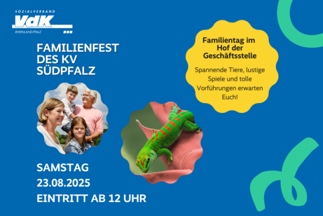 Familienfest im Hof der Geschäftsstelle