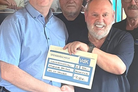 Spenden&uuml;bergabe