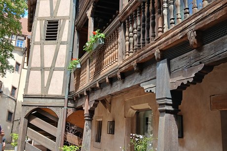 Hinterhof Hinterhof Romantik.