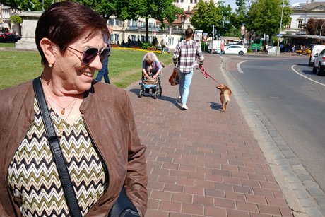 Unsere zweite Vorsitzende Olga Nussbaum.
