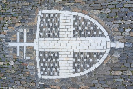 Freiburger Zunftwappen Kirchenwappen.