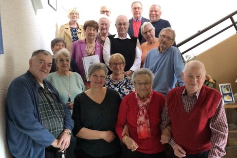 Gruppenbild der Geehrten