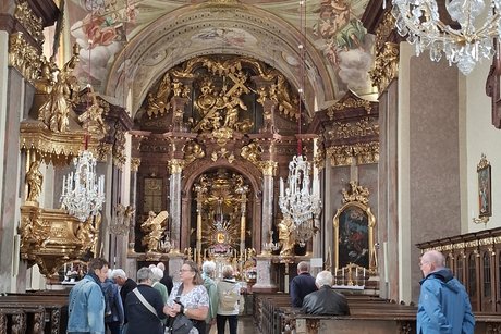 Prächtiges Innenleben der Basilika Maria Taferl