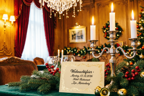 Bild von einer Weihnachtsfeier