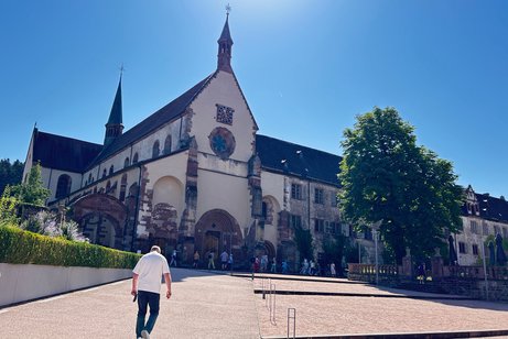 Ankunft Kloster Bronnbach