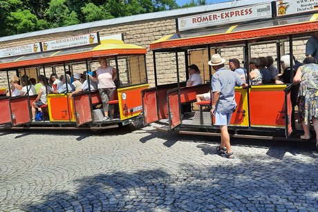 Einstieg in den Römerexpress