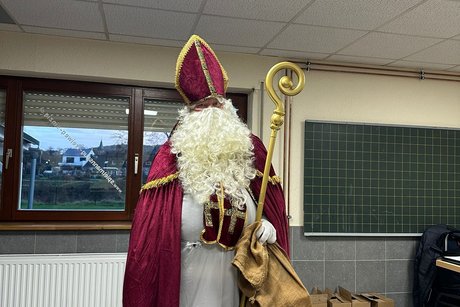 Der Nikolaus zu Besuch