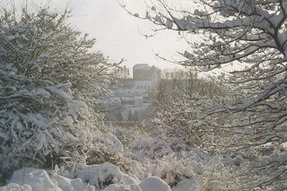 Winterbild - Westerburg mit Blick auf Schloss u. Oberstadt