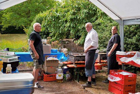 Das Team fürs leibliche Wohl - Zum Michel aus Hayna