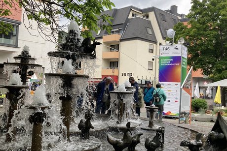 Elwedritsche-Brunnen in Neustadt an der Weinstraße