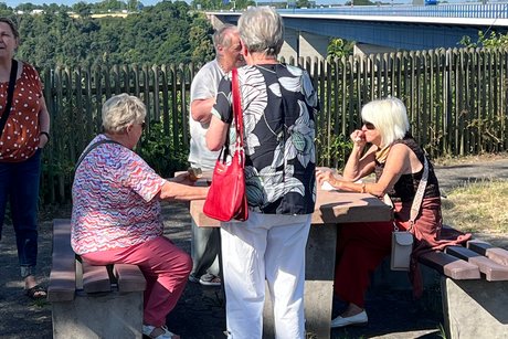 Frühstück Moseltalbrücke Winnigen