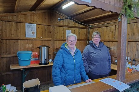 Getränkestand ist besetzt es kann losgehen