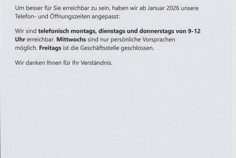 Info vom Kreisverband