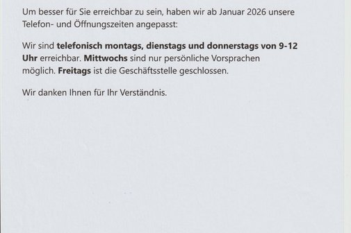Info vom Kreisverband