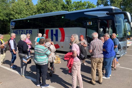 Ankunft in Speyer