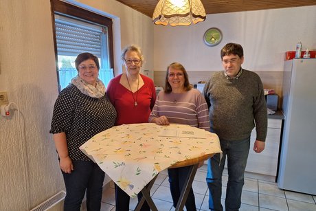 Drei Frauen und ein Mann