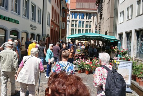 Freiburger Marktplatz.