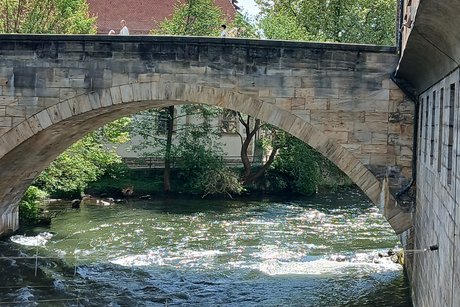 Alte Donaubr&uuml;cke.