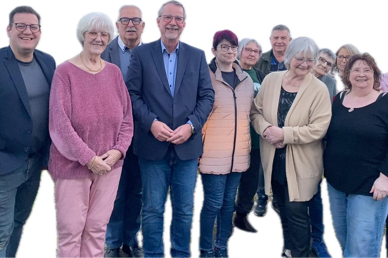 Bild des Vorstandes des VdK Ortsverband Heddesdorf