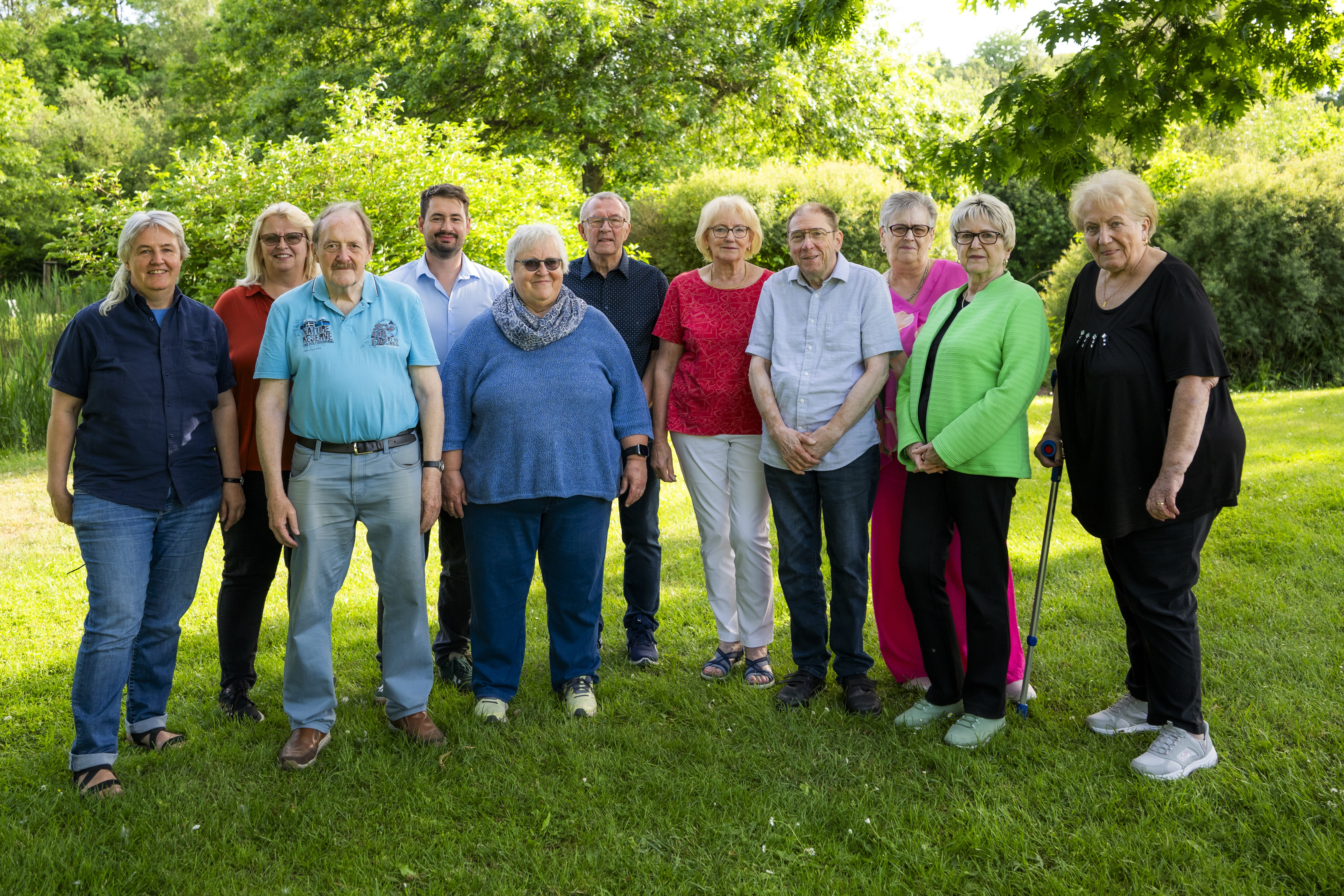 Vorstand des VdK Ortsverbandes Pirmasens-Süd Gruppenbild Personen des Vorstandes