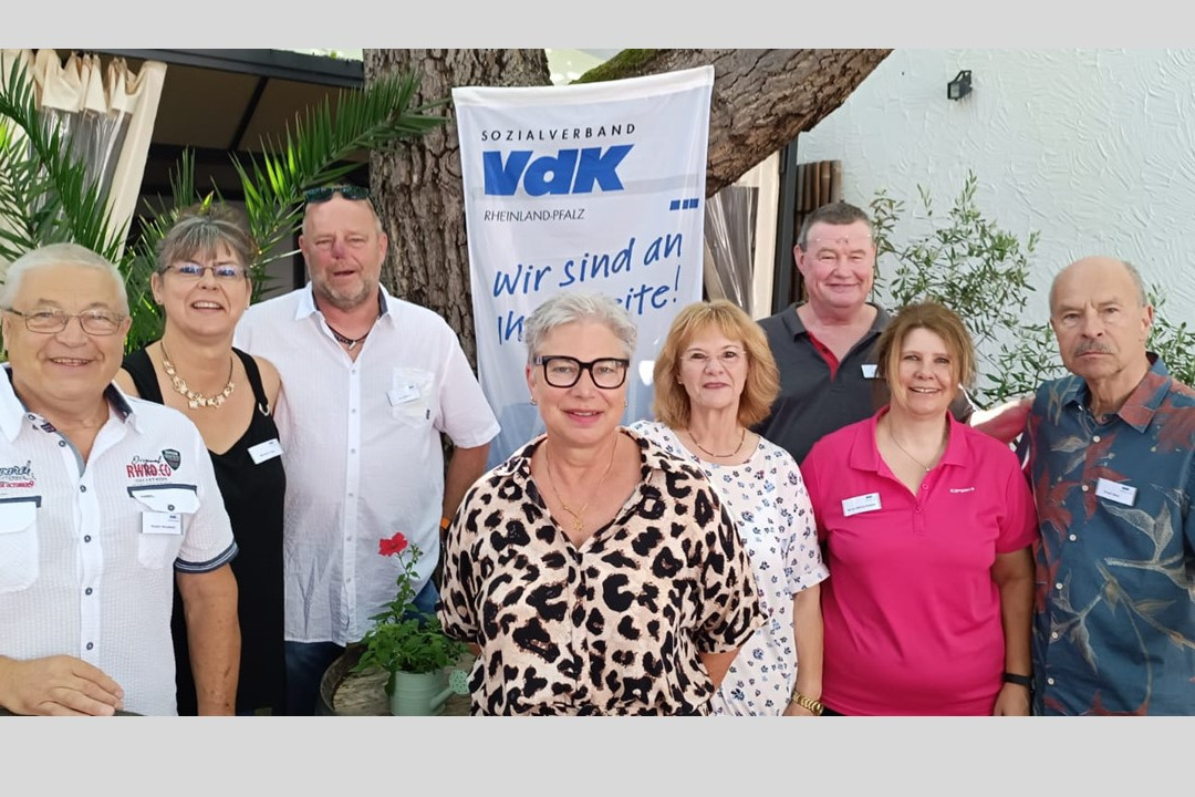 Gruppenbild Vorstand VdK OV-Freinsheim