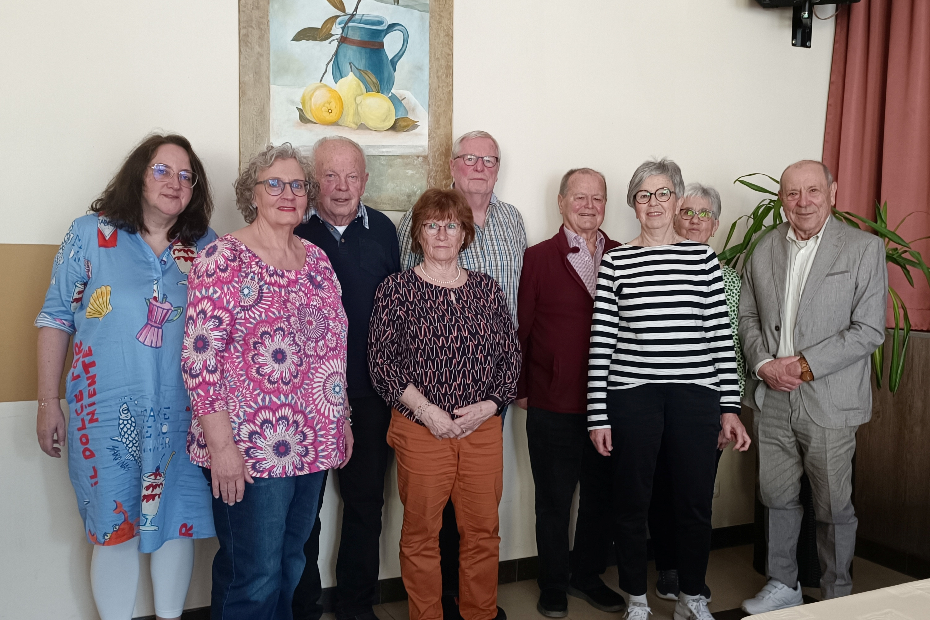 neuer Vorstand des Ortsverbandes Fell-Riol Der Vorstand des Ortsverbandes Fell-Riol