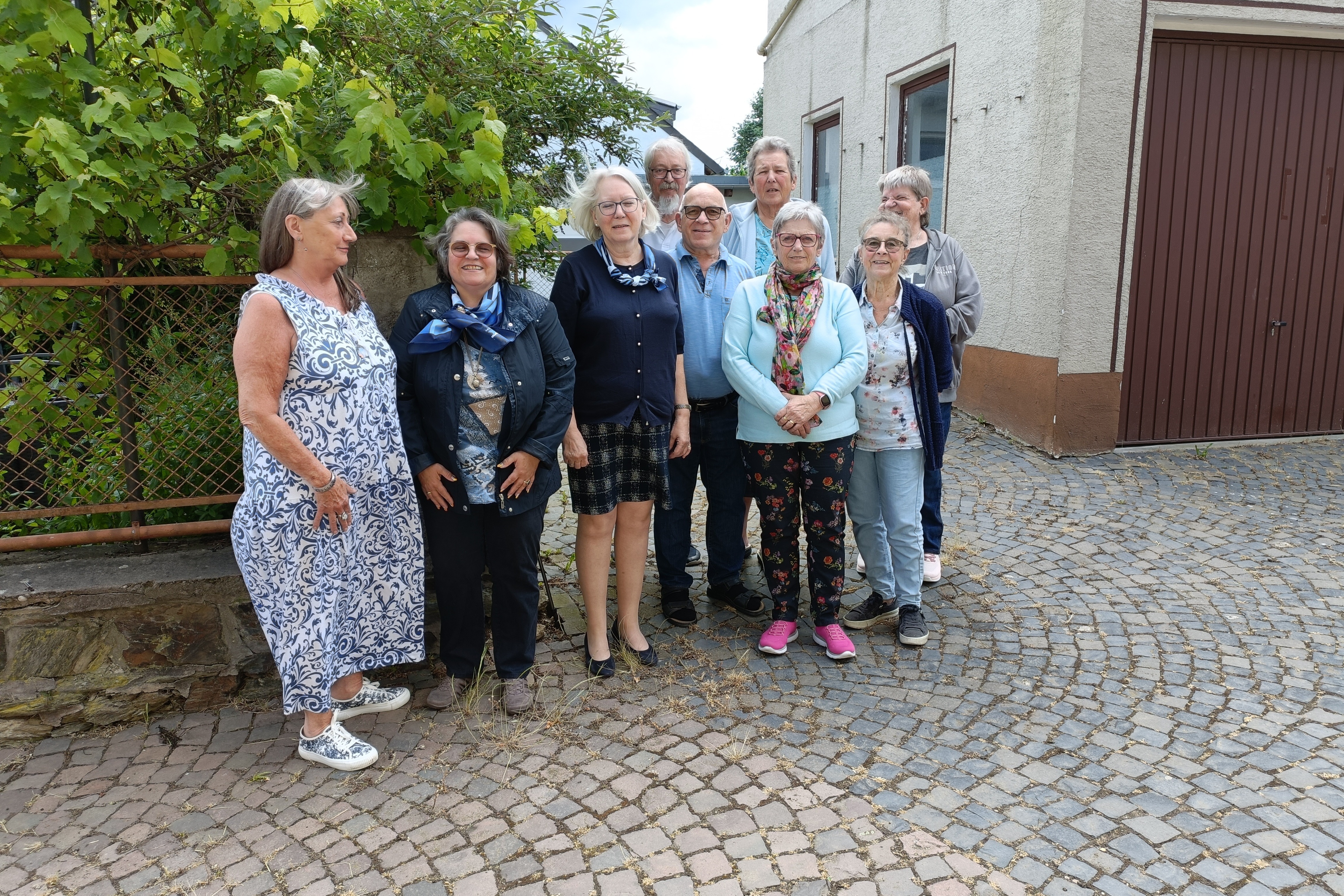 Der neue Vorstand v.L. Liselotte, Detlev, Thorsten, ohne Vorstandsfunktion